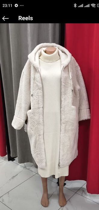 Еко шубка люкс якості