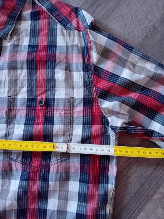 Koszula męska w kratę Levis M