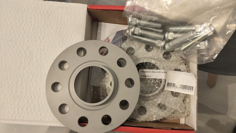 Alargadores Eibach Pro Novos nunca usados medidas 5/114.3 Bore Core