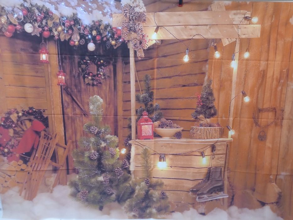 Cenários  de natal para fotos