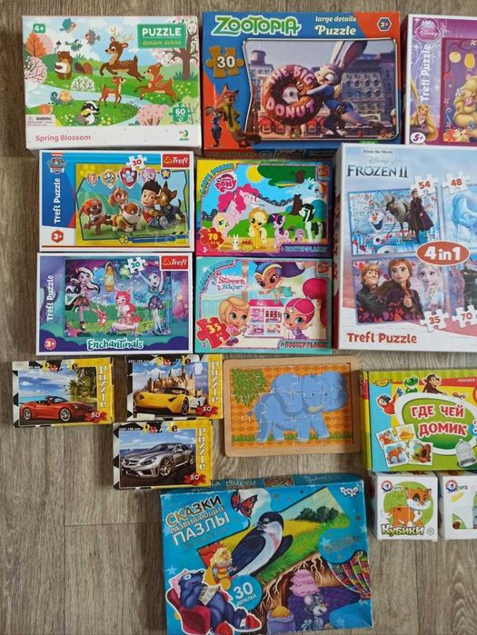 Детские пазлы игры развивашки