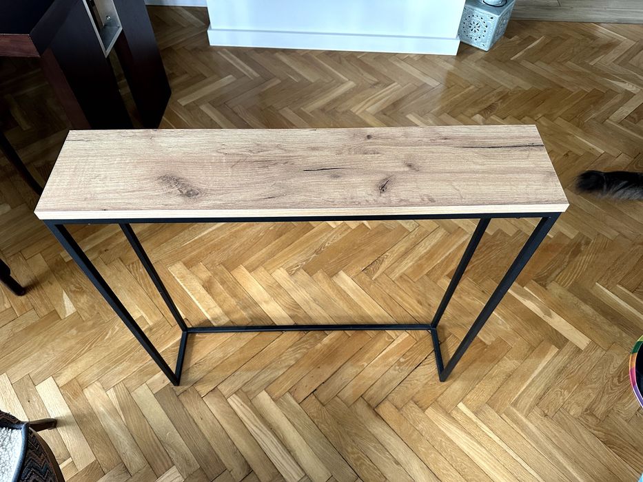 Wąska konsola LOFT do przedpokoju – SLIM 18 cm głębokości | Kraków