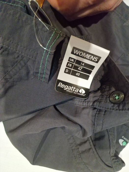 Nowe Spodenki Regatta Shorts cargo roz,42,XL,L,14,40