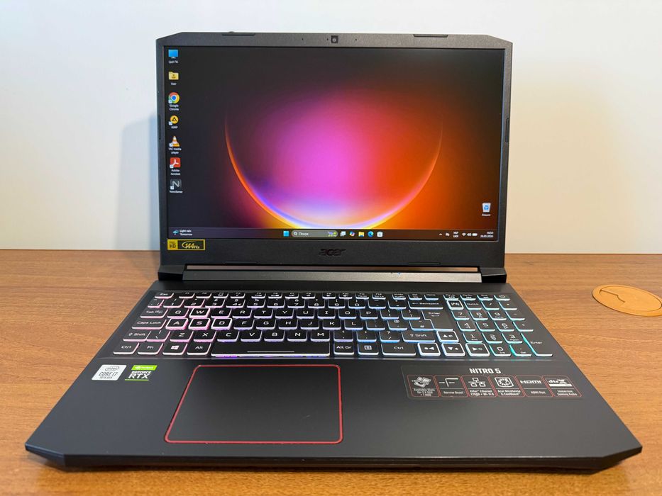 Acer Nitro AN515-55. Intel Core i7-10750H, GeForce RTX 2060, Ram 16GB, SSD 512Gb