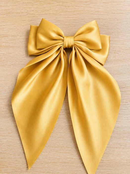 Laço de Cabelo Amarelo