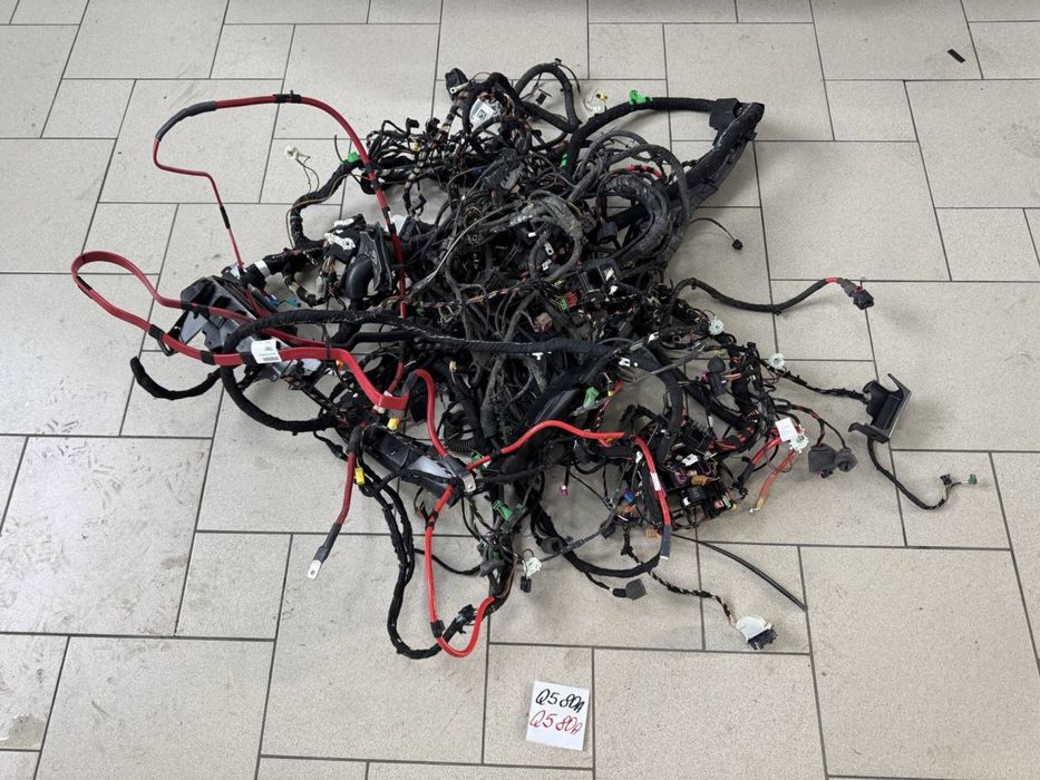 Audi q5 80a 80а 2018-2024 р проводка автомобільна салону мотора