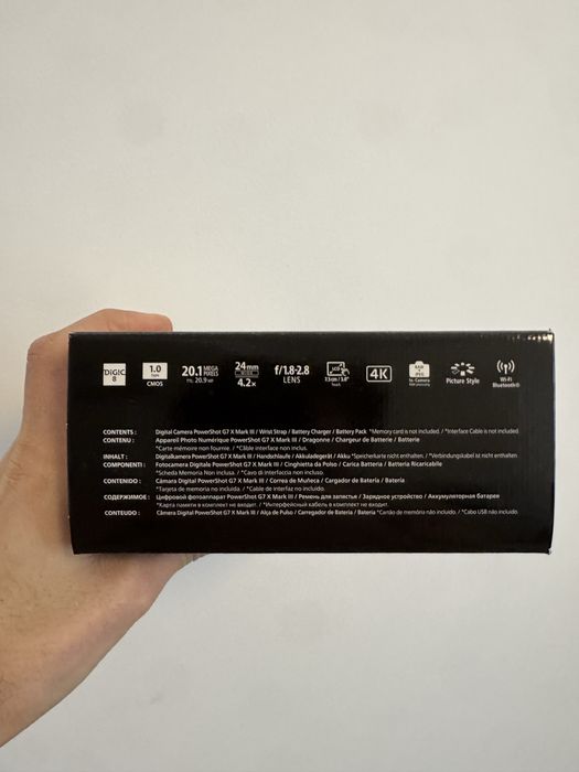 Canon G7 X Mark III