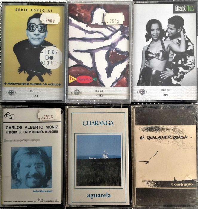 36 Cassetes - Musica Portuguesa - Raras - Muito Bom Estado