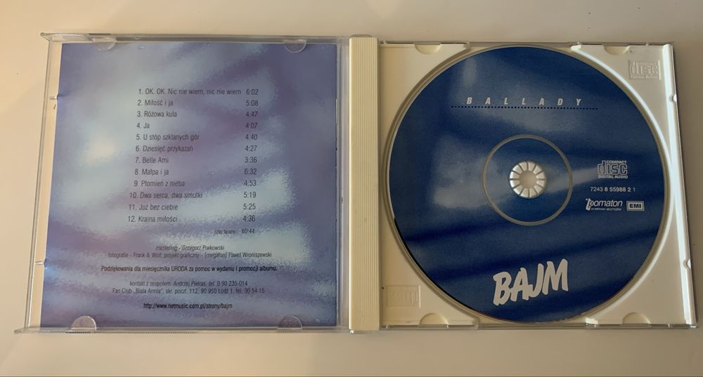 Bajm „Ballady”  CD