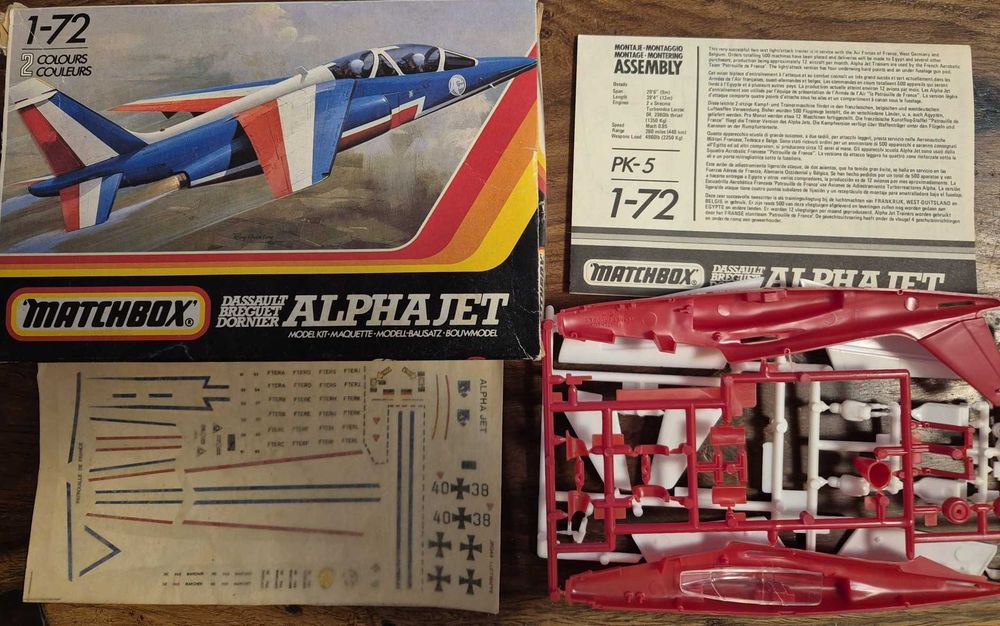 Matchbox Kit modelismo 1:72 - Dornier AlphaJet