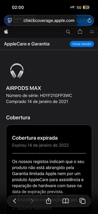 Apple Airpods Max - Blanc