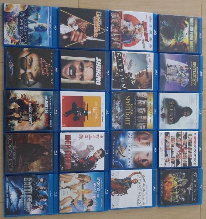 Conjunto de Blurays - Parte 2