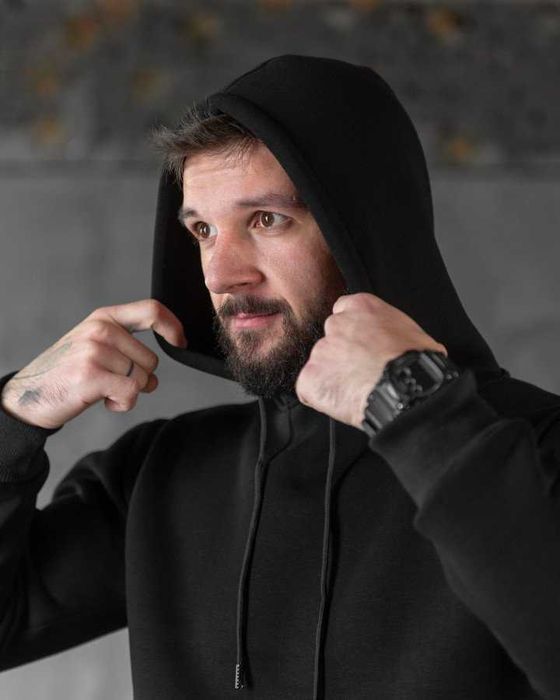 Тактичне худі на флісі “В тобі центр мого всесвіту” без передоплат!