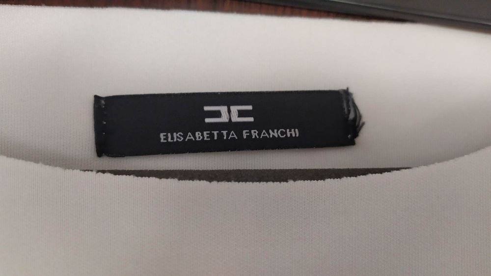 Bluzka Elisabetta Franchi biała
