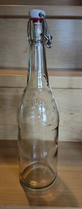 Бутилки з бугельною пробкою, кришкою 1л, 0.75 та 0.5л