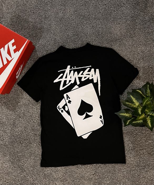 Футболка Стусі з картами / Футболка Stussy Cards / Футболка Стуси