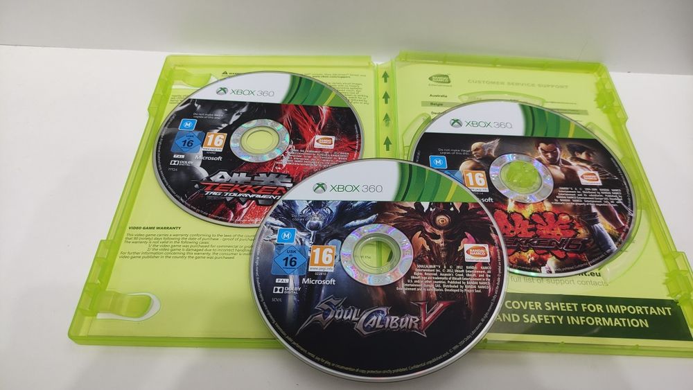 Tekken Soul Calibur Fighting Edition 3in1 xbox360