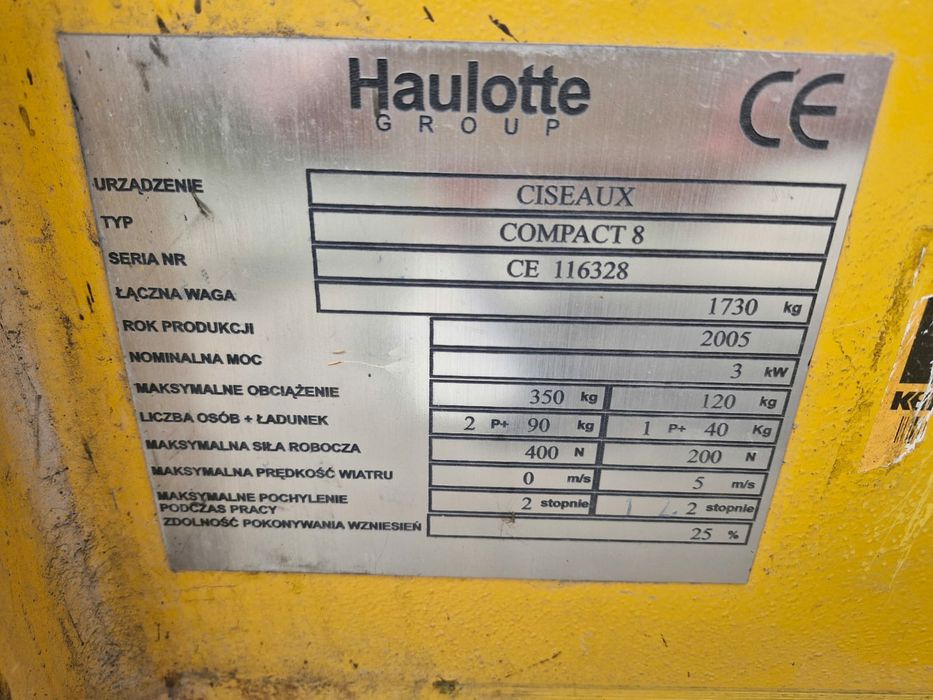 Haulotte Compact 8