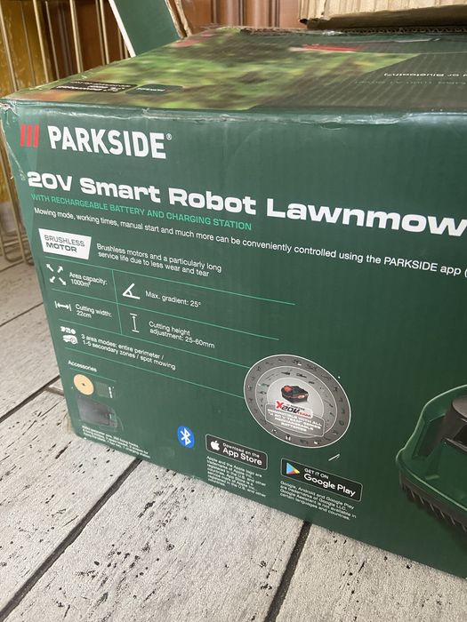 Robot koszący Parkside