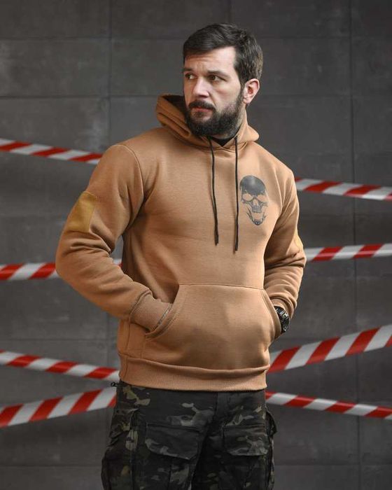 Тактичне худі Sexy Girl with AK Койот тепле, стильне, без передоплати