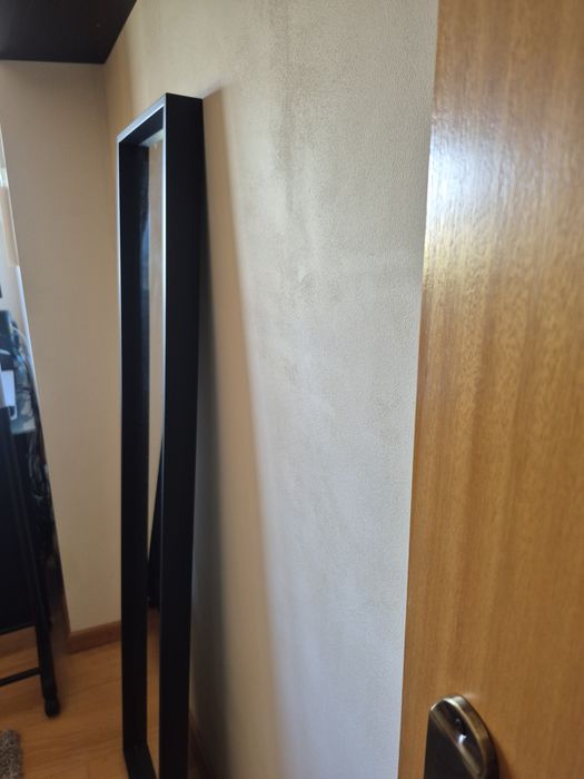Espelho preto Ikea para pendurar ou de chão