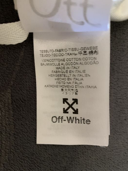 T-shirt branca OFF-WHITE