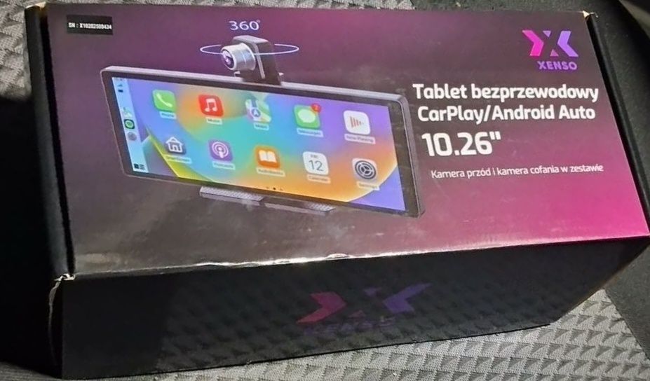 CarPlay Android Auto XENSO X10 + Kamera tył