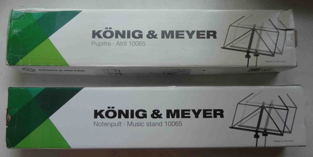 складной пюпитр подставка под ноты König & Meyer модель 10065