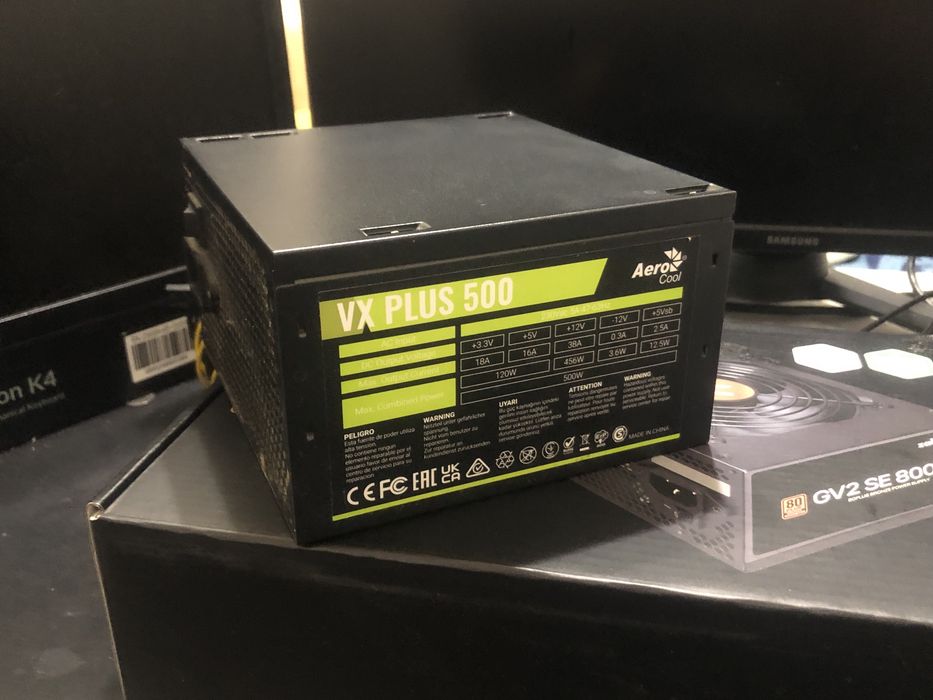 Блок живлення Aerocool VX PLUS 500W