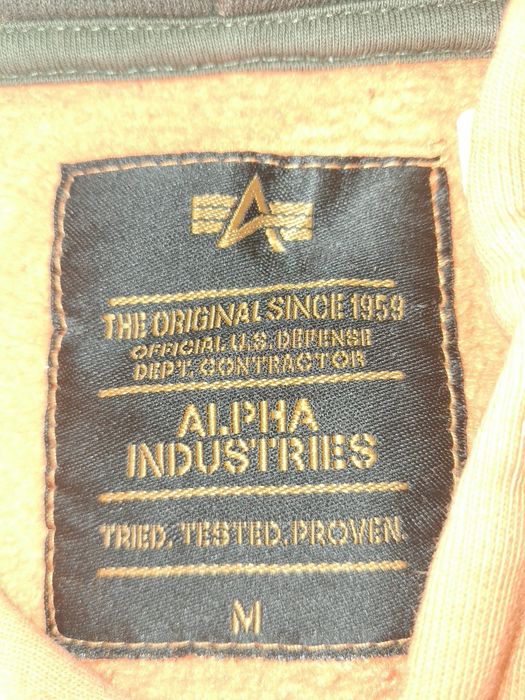 Худі alpha industries оригинал