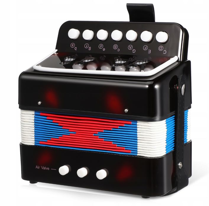 Akordeon Dla Dzieci Instrument Muzyczny Dla Początkujących  muzyka