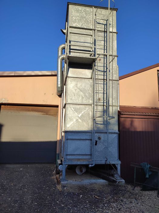 Silos - odciąg do trocin