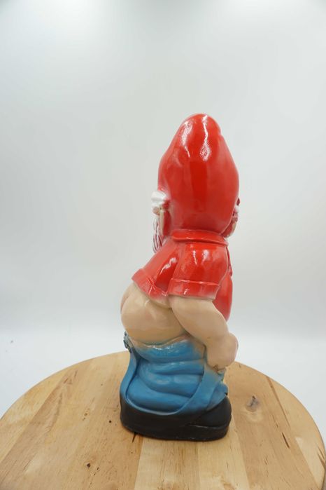 FIGURA OGRODOWA krasnal z brodą