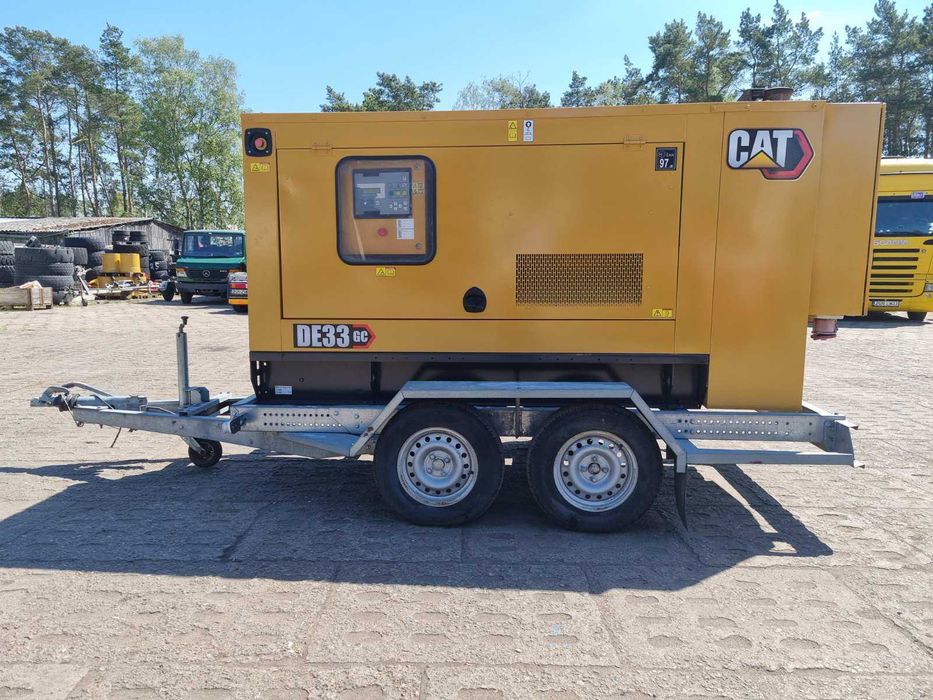 Agregat prądotwórczy Cat Olympian 80 kVA * z przyczepą * import