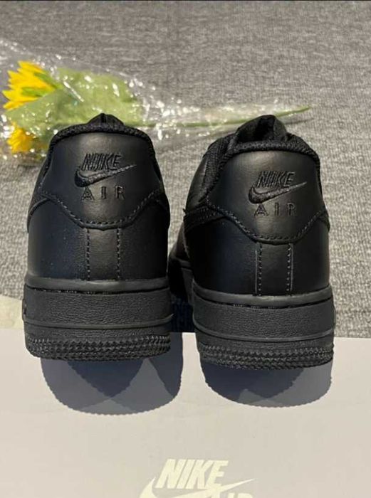 Nike AF1 07 Classic Czarne trampki R.45