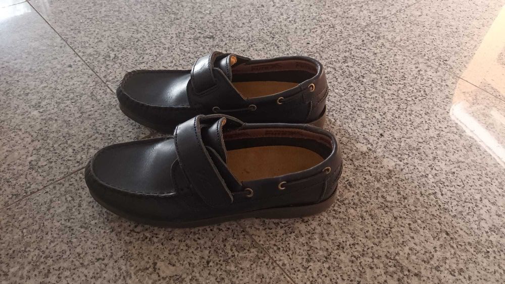 Sapatos Mocassins Azuis n.º 36 - Como Novos