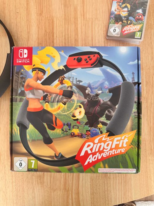Ring Fit Adventure completo para Nintendo Switch – como novo