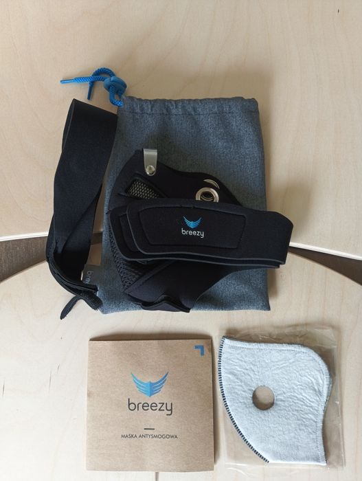 Maska antysmogowa Breezy "Halny" +filtr