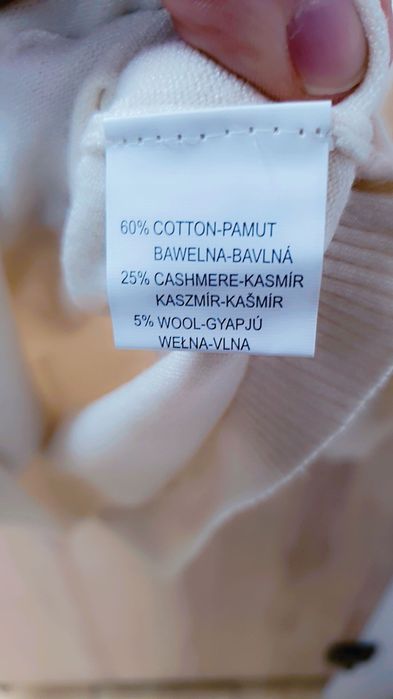 Swetr bawełniany 100 % promocja