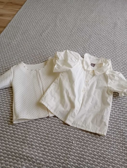 Bluzka i bolerko  dla dziewczynki 104