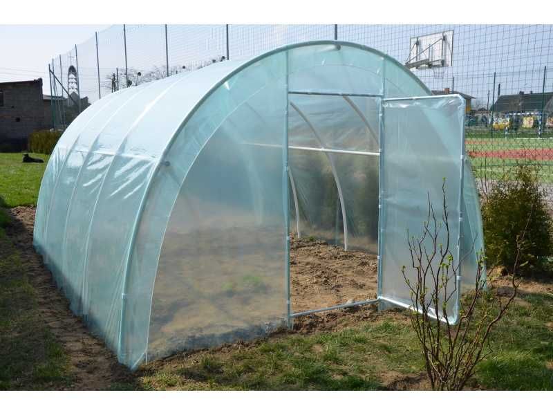 FOLIA TUNELOWA 6m. UV12 szklarnia tunel foliowy SOLIDNA
