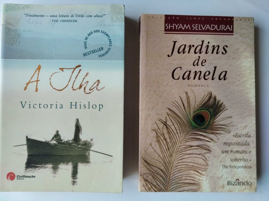 Livros de Susana Tamaro, Victoria Hislop e  outros