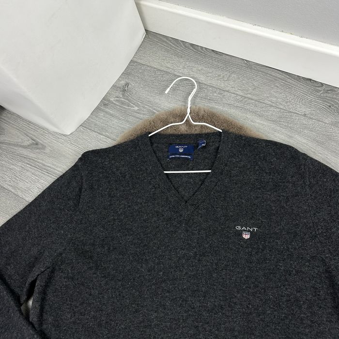 Оригінальний унісекс шерстяний светр Gant