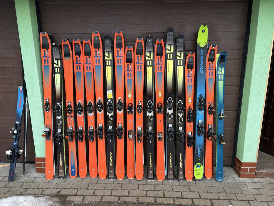 Narty skiturowe Dynafit model 2024 komplet z foka Narty Woliborz