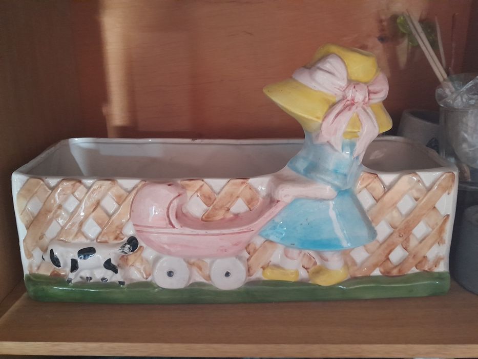 Piękna donica doniczka ozdobna Unikat