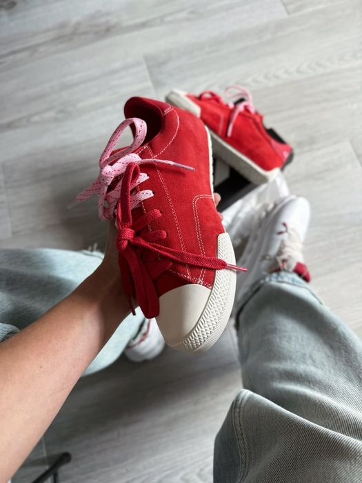 Кросівки Converse Chuck Taylor LO Red premium | Кроссовки жіночі