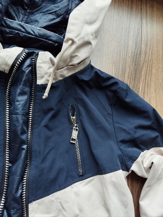 Dwustronny przejściowy płaszcz S