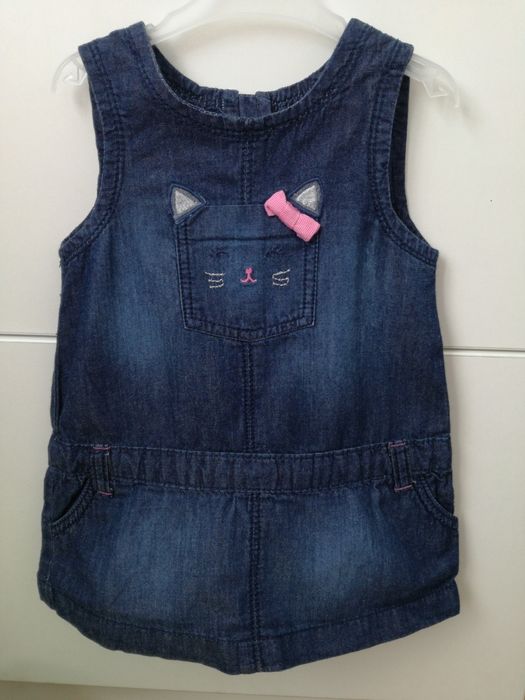 Sukienka jeans Smyk r.80