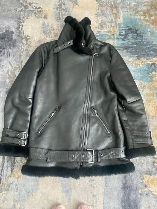 Naturalny koźuch Pilot