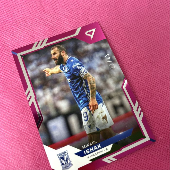 Mikael Ishak karta lech poznań limitowana ekstraklasa numerowana 2025